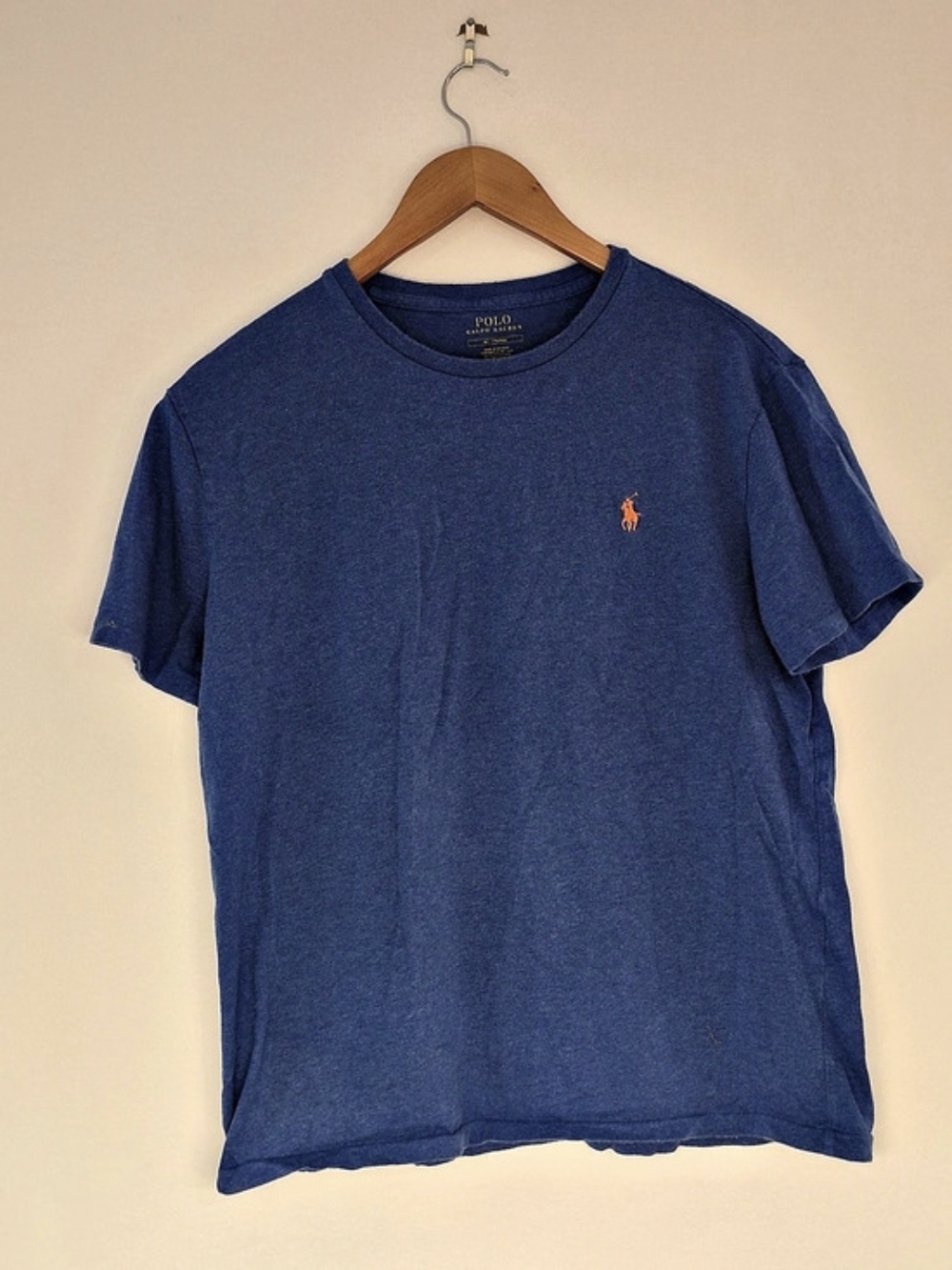 Polo Ralph Lauren Classic Fit Jersey Crewneck T-Shirt Men's Medium Blue